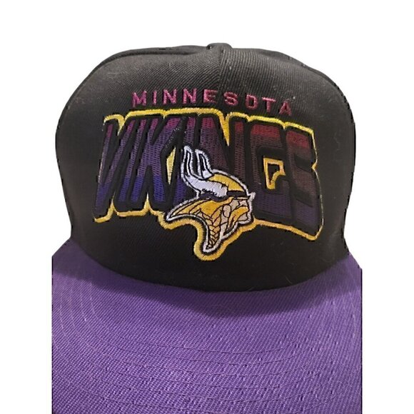 Minnesota Vikings Snapback-NFL Vintage Collection By New Era - Picture 2 of 7